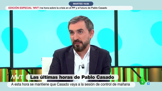 El análisis de Escolar sobre la guerra del PP: "los cachorros de aguirre se han estado devorando unos a otros" El análisis de Escolar sobre la guerra del PP: "los cachorros de aguirre se han estado devorando unos a otros"