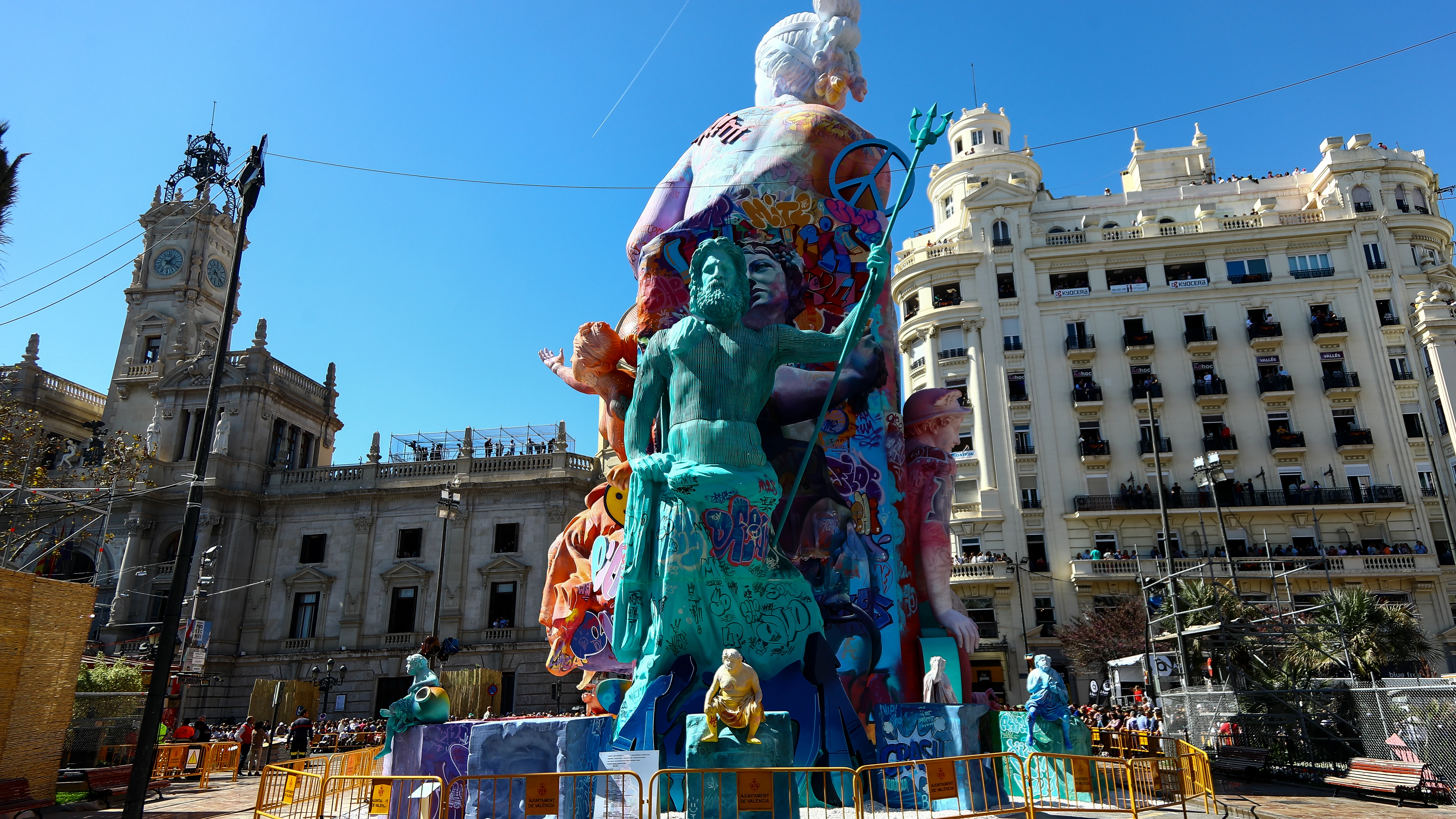 Falla del Ayuntamiento de Valencia Falla del Ayuntamiento de Valencia