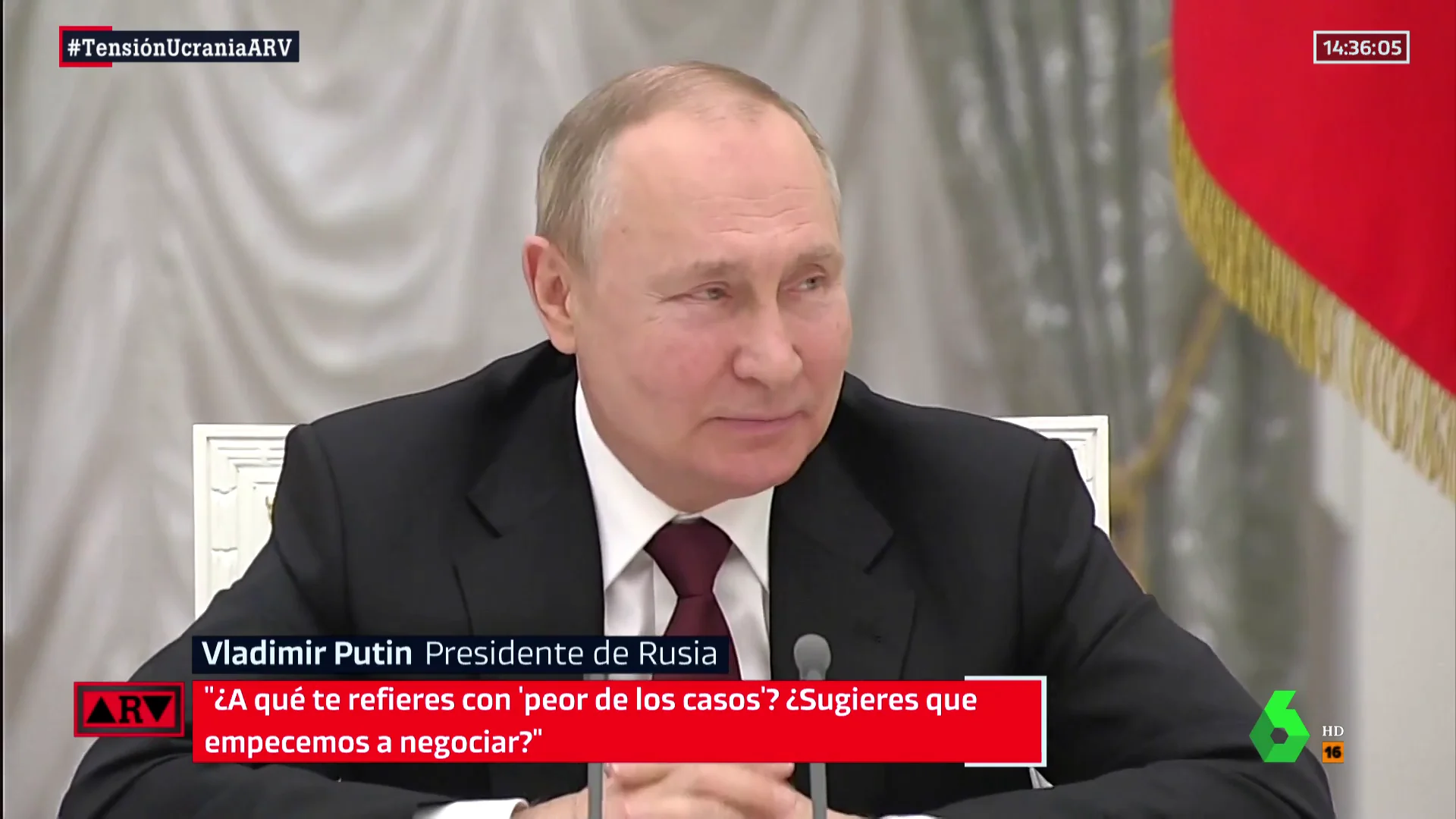 Putin deja en evidencia a su director de inteligencia exterior: "Habla claro"