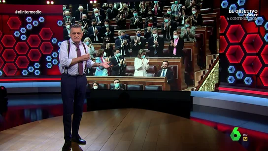 El análisis de Wyoming del "amargo" aplauso de los diputados del PP a Pablo Casado tras retirarle su apoyo El análisis de Wyoming del "amargo" aplauso de los diputados del PP a Pablo Casado tras retirarle su apoyo