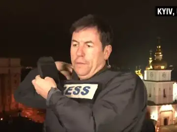 El corresponsal de la CNN en Ucrania, Matthew Chance