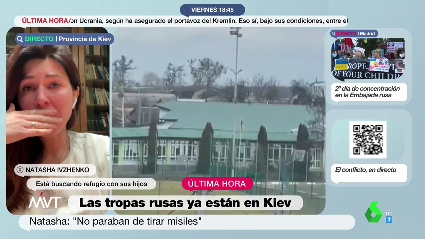 El desgarrador testimonio de Natasha, símbolo del sufrimiento de una guerra: "No puedo contarle la verdad a mis hijos" El desgarrador testimonio de Natasha, símbolo del sufrimiento de una guerra: "No puedo contarle la verdad a mis hijos"