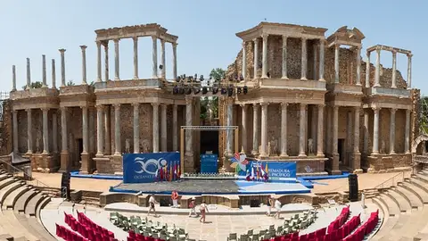 Teatro romano de Mérida Teatro romano de Mérida