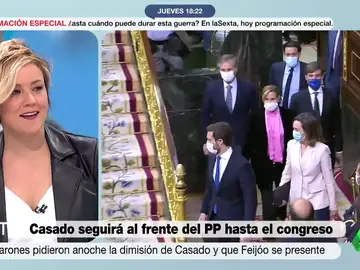 La reflexión de Antonio Maestre sobre la crisis del PP que sorprende a Cristina Pardo: &quot;¿No te estarás cayendo del guindo ahora?&quot;