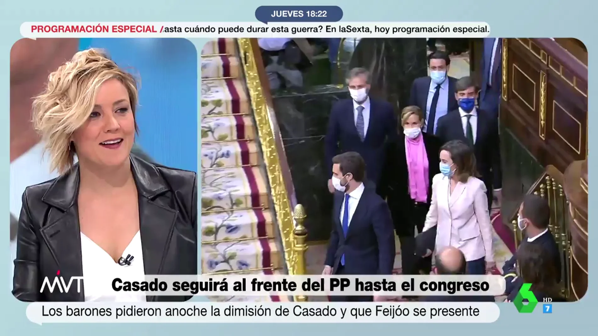 La reflexión de Antonio Maestre sobre la crisis del PP que sorprende a Cristina Pardo: "¿No te estarás cayendo del guindo ahora?"