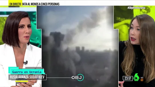 Margaryta Yakovenko responde a la ministra Robles: "Me sorprende que crea que las guerras se ganan con solidaridad" Margaryta Yakovenko responde a la ministra Robles: "Me sorprende que crea que las guerras se ganan con solidaridad"