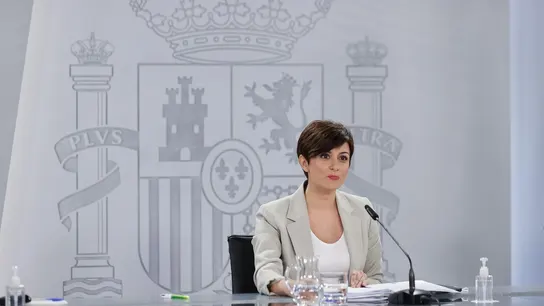 La ministra de Política Territorial y portavoz del Gobierno Isabel Rodríguez La ministra de Política Territorial y portavoz del Gobierno Isabel Rodríguez
