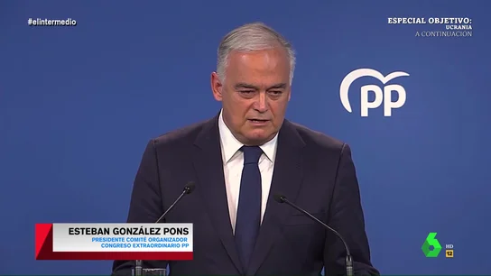 La curiosa metáfora de Esteban González Pons para hablar del "reinicio del PP" La curiosa metáfora de Esteban González Pons para hablar del "reinicio del PP"