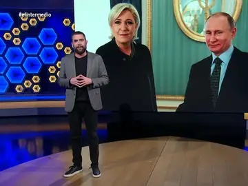 El consejo de Dani Mateo a Le Pen para evitar destruir un millón de programas en los que aparecía Putin