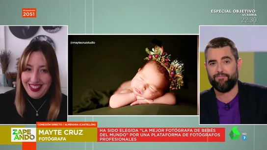 Mayte Cruz explica cómo consigue fotografiar a los bebés recién nacidos Mayte Cruz explica cómo consigue fotografiar a los bebés recién nacidos