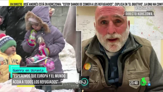 El tajante llamamiento del chef José Andrés: "Necesitamos políticos que creen un mundo mejor, no podemos tener más Putin" El tajante llamamiento del chef José Andrés: "Necesitamos políticos que creen un mundo mejor, no podemos tener más Putin"