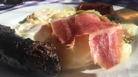 Plato alpujarreño Plato alpujarreño