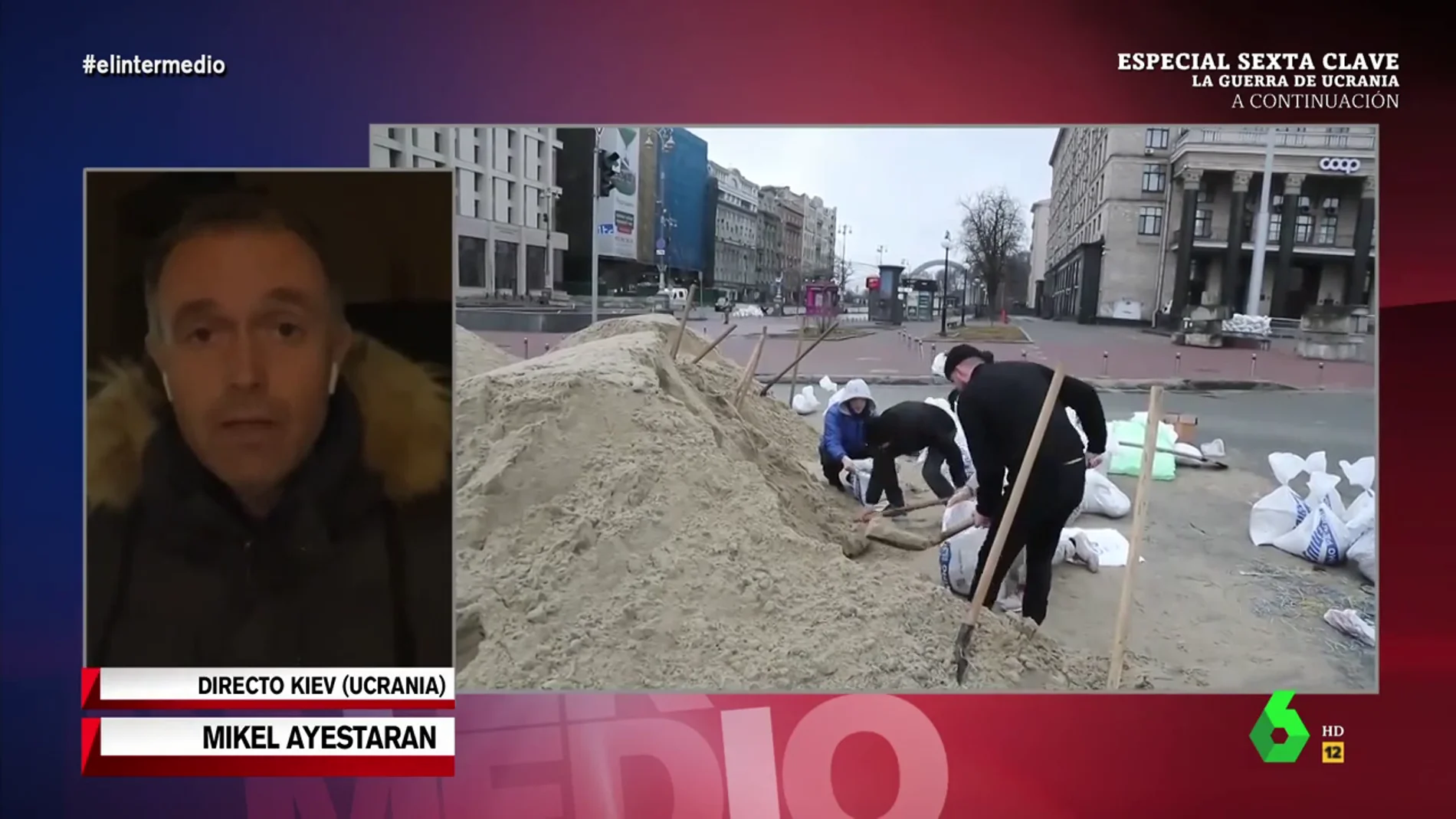 Mikel Ayestaran sobre los corredores humanitarios en Ucrania: "Con la mala leche que hay sobre el terreno soy muy escéptico"