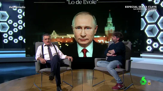 Jordi Évole cuenta cómo intentó entrevistar a Putin: "Por suerte no tuvimos que ir" Jordi Évole cuenta cómo intentó entrevistar a Putin: "Por suerte no tuvimos que ir"