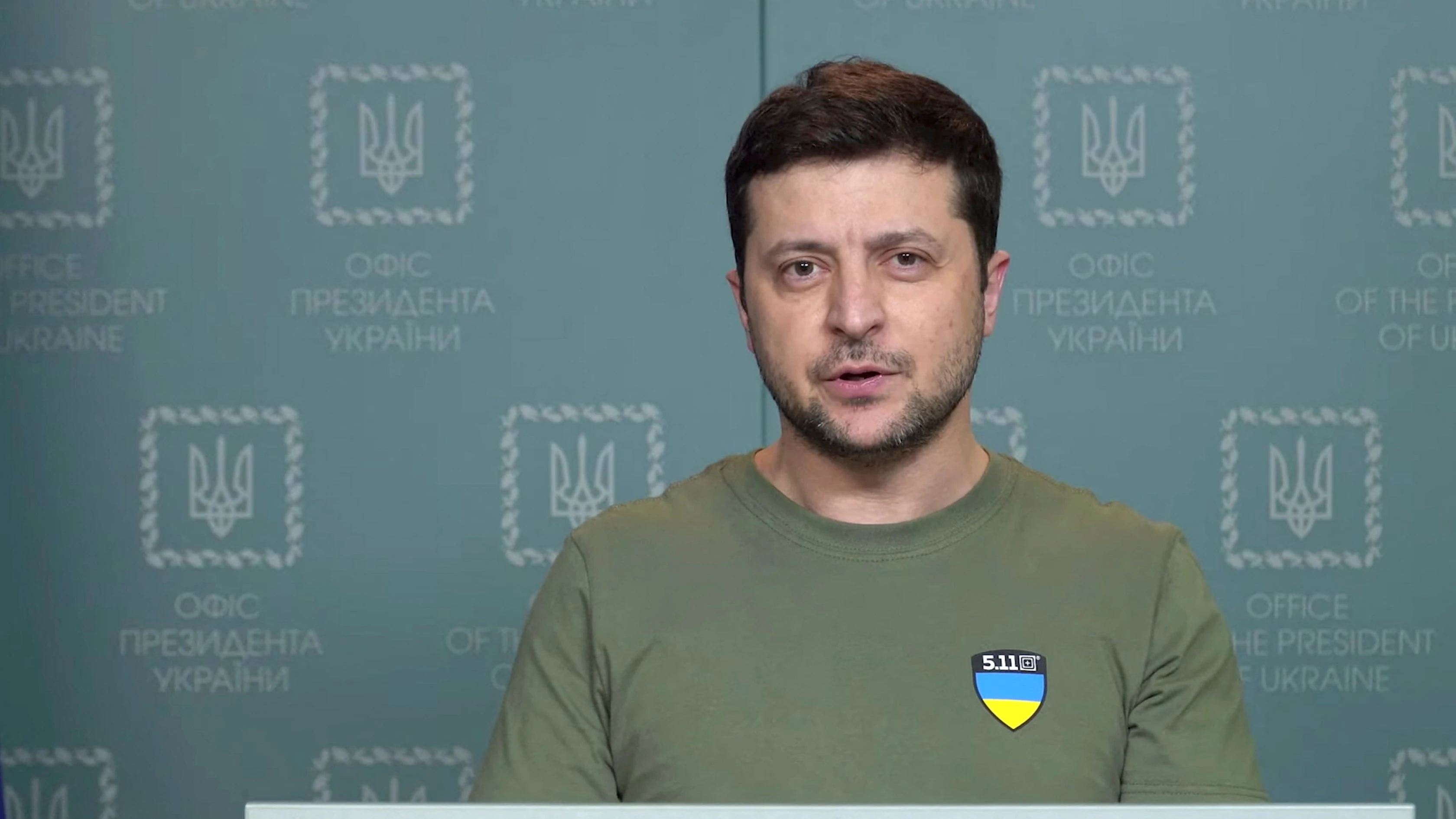 El presidente ucraniano, Volodímir Zelenski