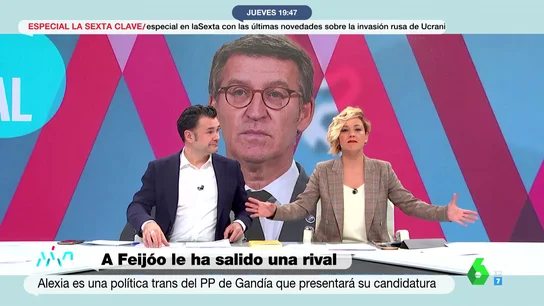 La reacción de Cristina Pardo a las palabras de Ayuso sobre el cambio de nombre de la estación de Atocha: "Es ver un charco y dice: voy" La reacción de Cristina Pardo a las palabras de Ayuso sobre el cambio de nombre de la estación de Atocha: "Es ver un charco y dice: voy"