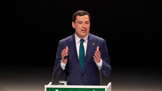 Juanma Moreno Bonilla, presidente de la Junta de Andaluc&iacute;a