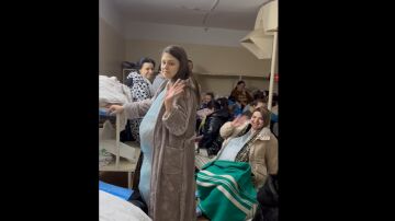 Estas embarazadas tienen que dar a luz en un sótano en Jersón, Ucrania