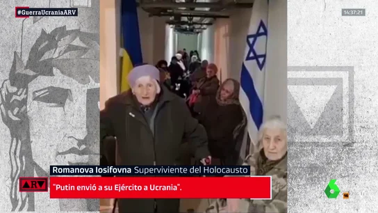 superviviente nazi putin "¿Qué es eso de desnazificar Ucrania?": La pregunta que le hacen los supervivientes del Holocausto a Putin