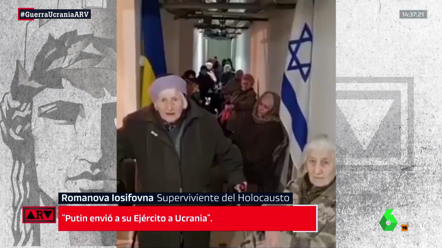superviviente nazi putin "¿Qué es eso de desnazificar Ucrania?": La pregunta que le hacen los supervivientes del Holocausto a Putin