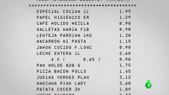 Ticket supermercado 'low cost' Ticket supermercado 'low cost'