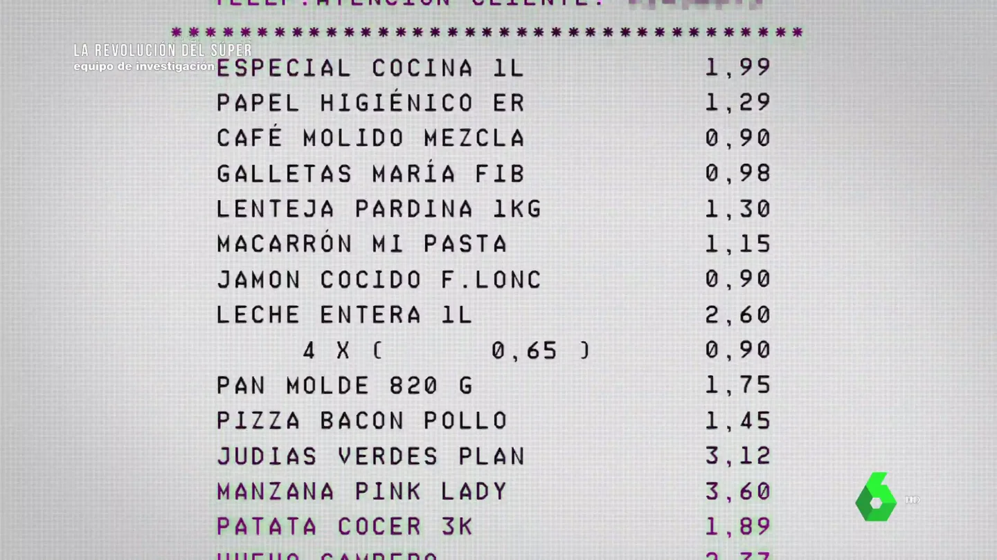 Ticket supermercado 'low cost' Ticket supermercado 'low cost'