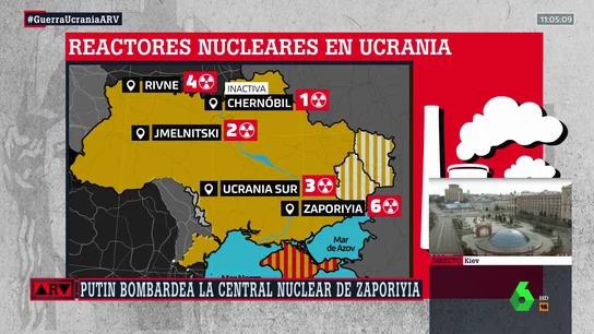 El potencial nuclear de Ucrania: 15 reactores en cuatro centrales, con la mayor planta atómica de Europa El potencial nuclear de Ucrania: 15 reactores en cuatro centrales, con la mayor planta atómica de Europa