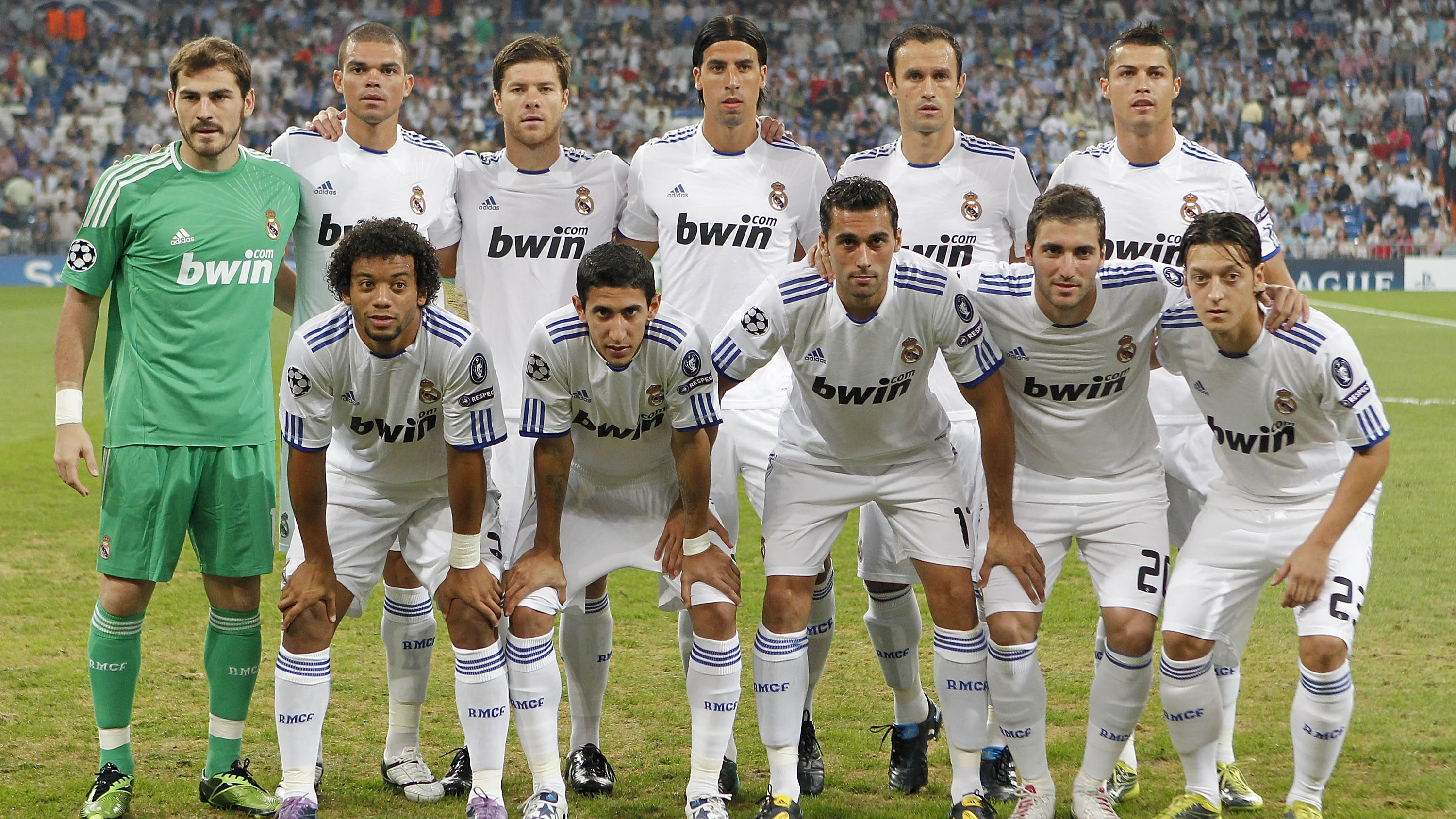 Alineación del Real Madrid en 2011