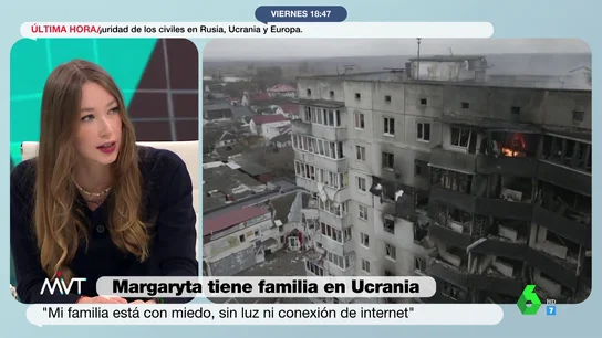 "Los soldados rusos entran saludando porque creen que están liberando a los ucranianos": Margaryta Yakovenko explica cómo viven en las ciudades sitiadas "Los soldados rusos entran saludando porque creen que están liberando a los ucranianos": Margaryta Yakovenko explica cómo viven en las ciudades sitiadas