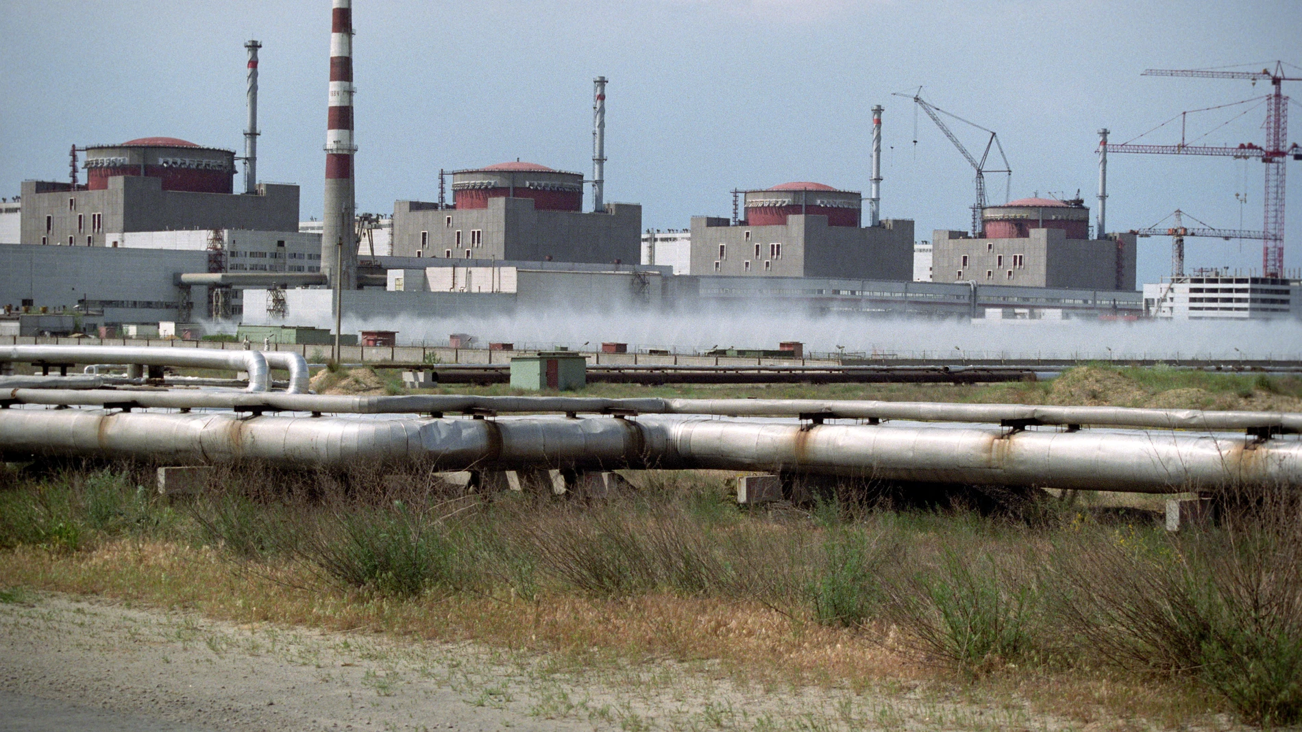 La central ucraniana de Zaporiyia tiene seis reactores