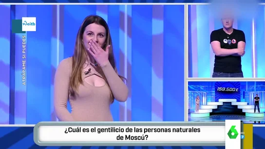 "¿Cuál es el gentilicio de Moscú? Marroquí": la escandalosa respuesta de una concursante de 'Atrápame si puedes' "¿Cuál es el gentilicio de Moscú? Marroquí": la escandalosa respuesta de una concursante de 'Atrápame si puedes'