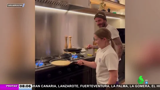 David Beckham y Harper David Beckham y Harper