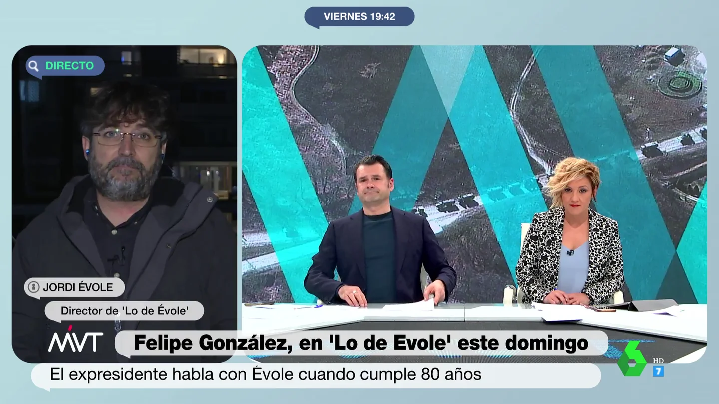 La pregunta a Felipe González que Cristina Pardo haría y Jordi Évole elogia La pregunta a Felipe González que Cristina Pardo haría y Jordi Évole elogia