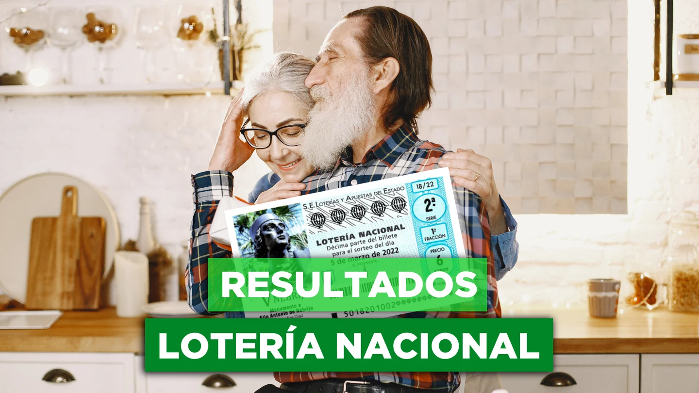 Lotería Nacional hoy, en directo: Comprobar sorteo del sábado 5 de marzo Lotería Nacional hoy, en directo: Comprobar sorteo del sábado 5 de marzo