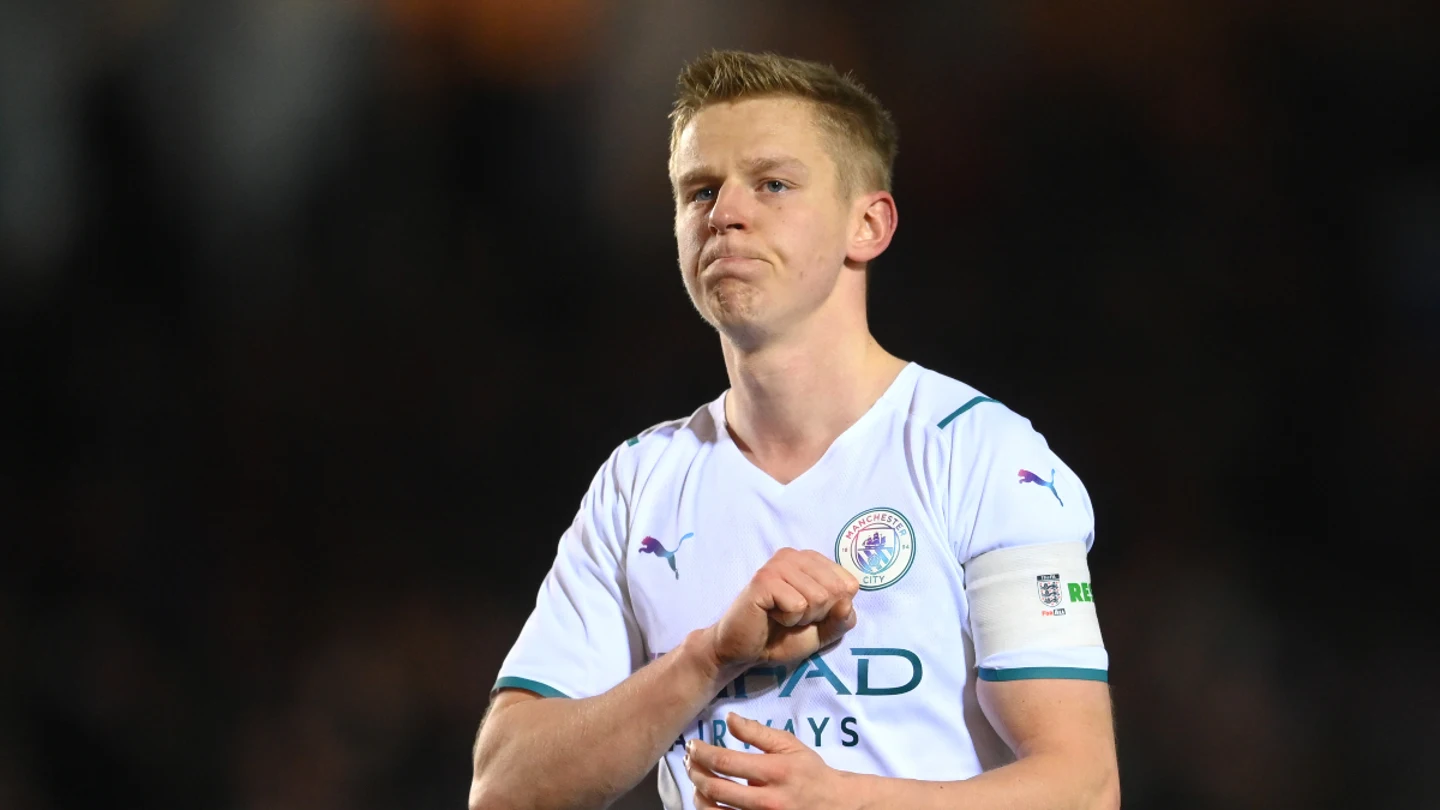 Zinchenko, del Manchester City Zinchenko, del Manchester City