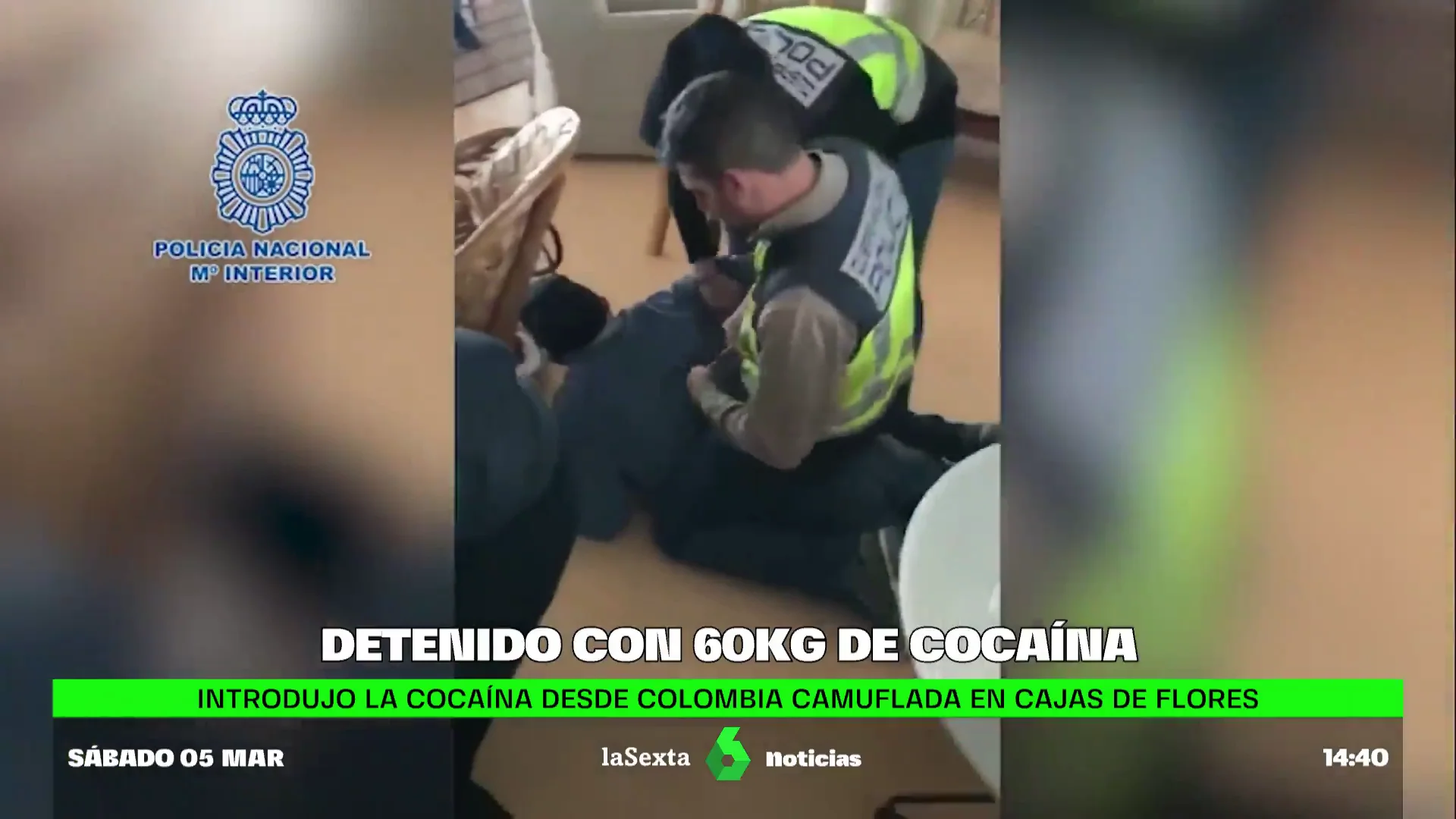 Este es el momento en el que se ha detenido al histórico narcotraficante Don Carlos