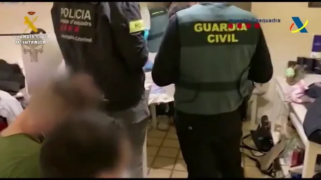 Cae una organización criminal especializada en el procesamiento y tráfico de drogas sintéticas en Barcelona