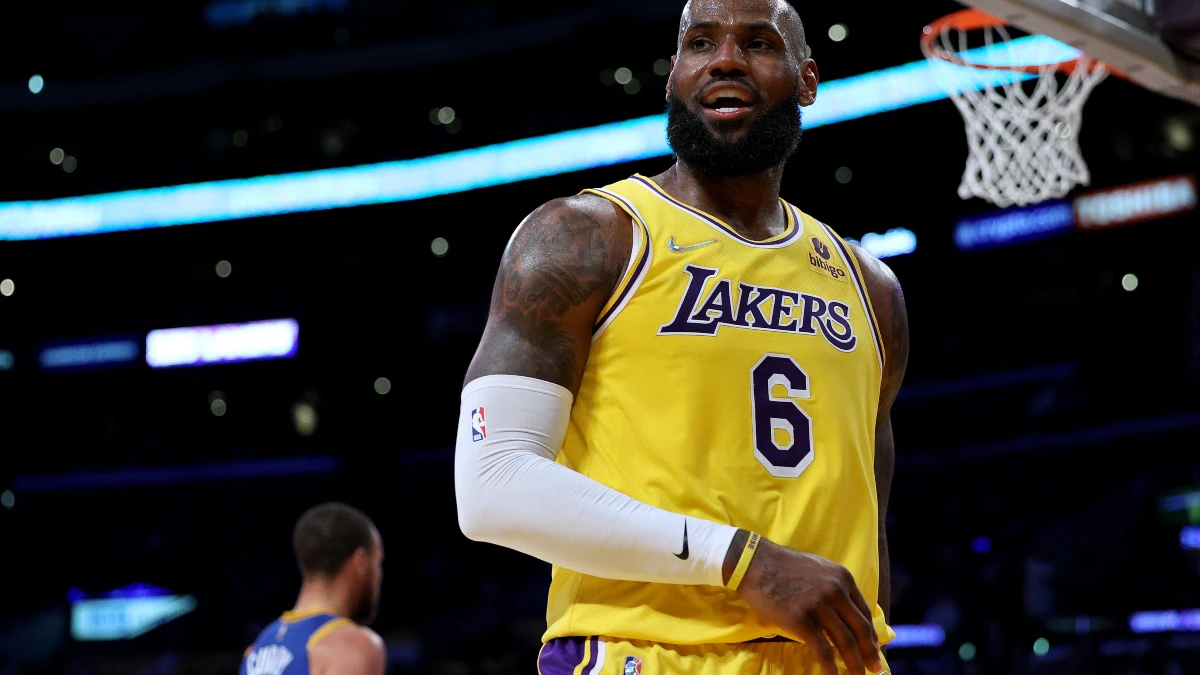 LeBron James, con los Lakers