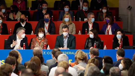 Sánchez defiende la actuación del Gobierno ante la guerra en Ucrania: "No ha faltado diplomacia, ha sobrado agresión" Sánchez defiende la actuación del Gobierno ante la guerra en Ucrania: "No ha faltado diplomacia, ha sobrado agresión"