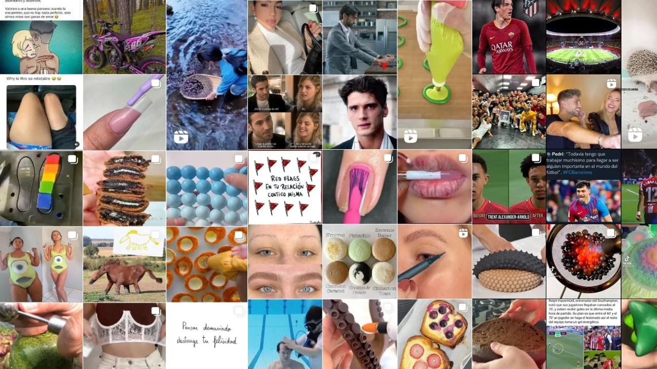 Sugerencias de Instagram a chicas adolescentes 