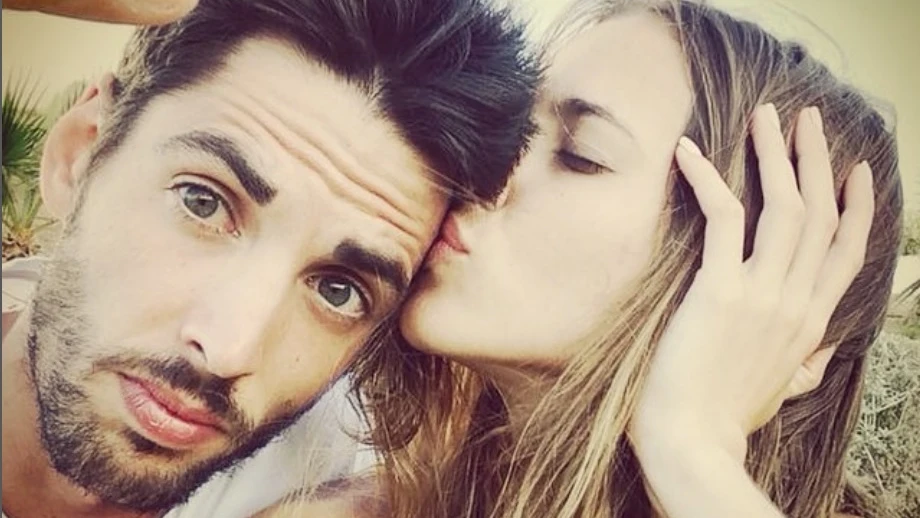 Ana Fernández junto a Santi Trancho en una fotografía compartida en sus redes sociales