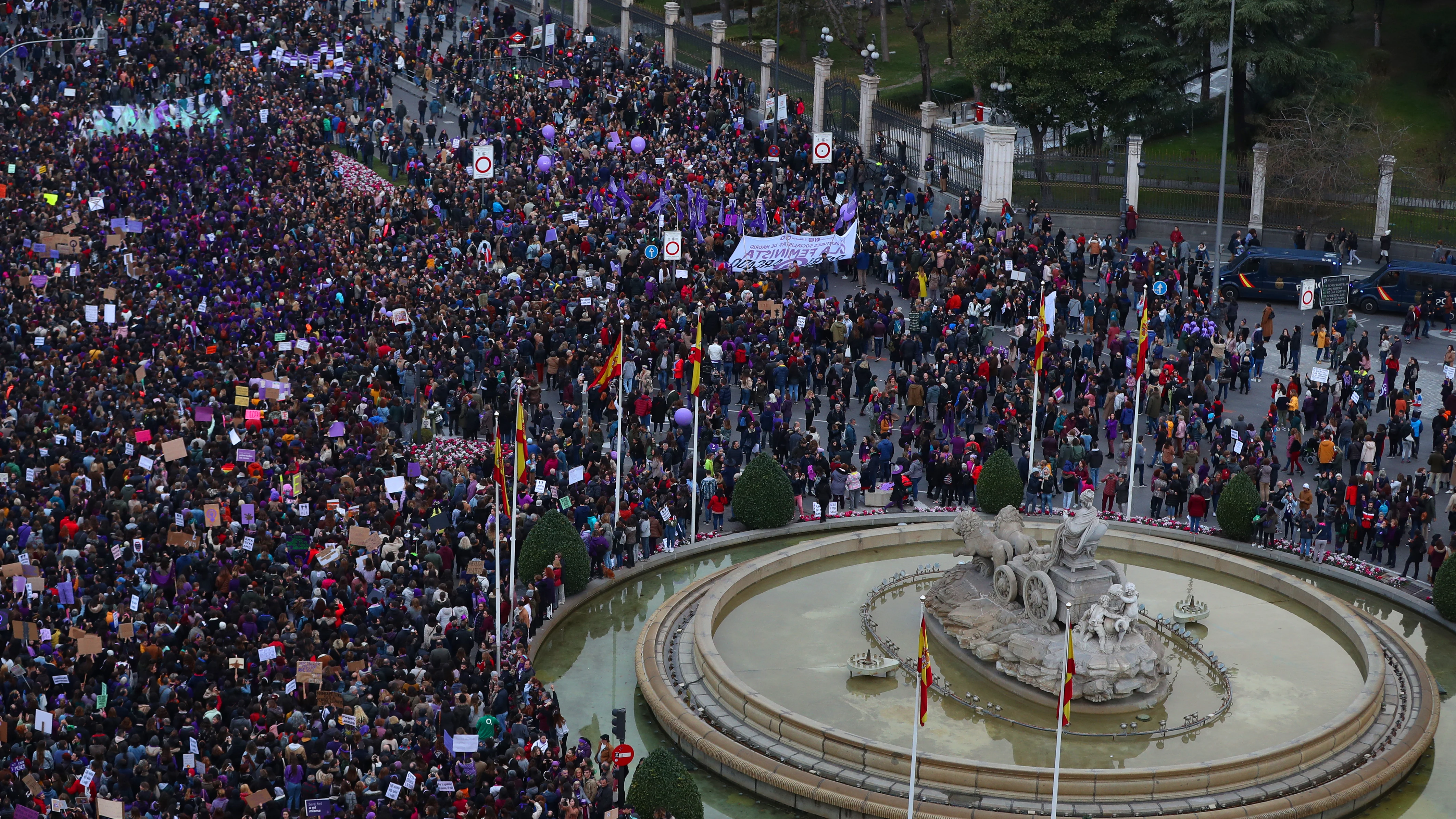 Manifestaci&oacute;n 8M en Madrid en 2020