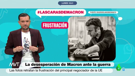 La desesperación de Macron ante la guerra: las fotos que retratan su frustración al negociar con Putin La desesperación de Macron ante la guerra: las fotos que retratan su frustración al negociar con Putin