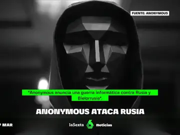 Anonymous ataca Rusia