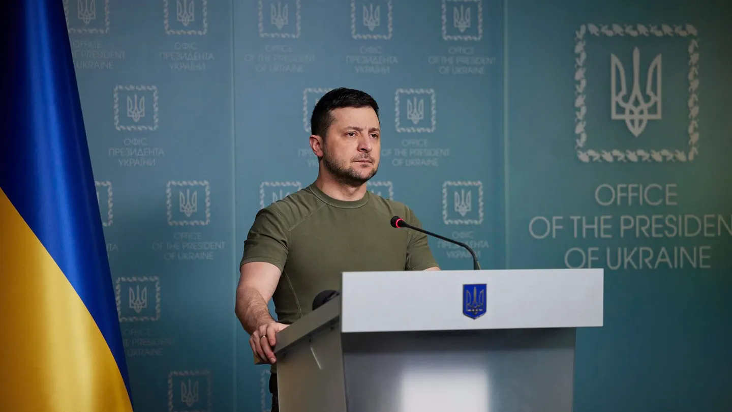 El presidente de Ucrania, Volodymyr Zelenski EFE