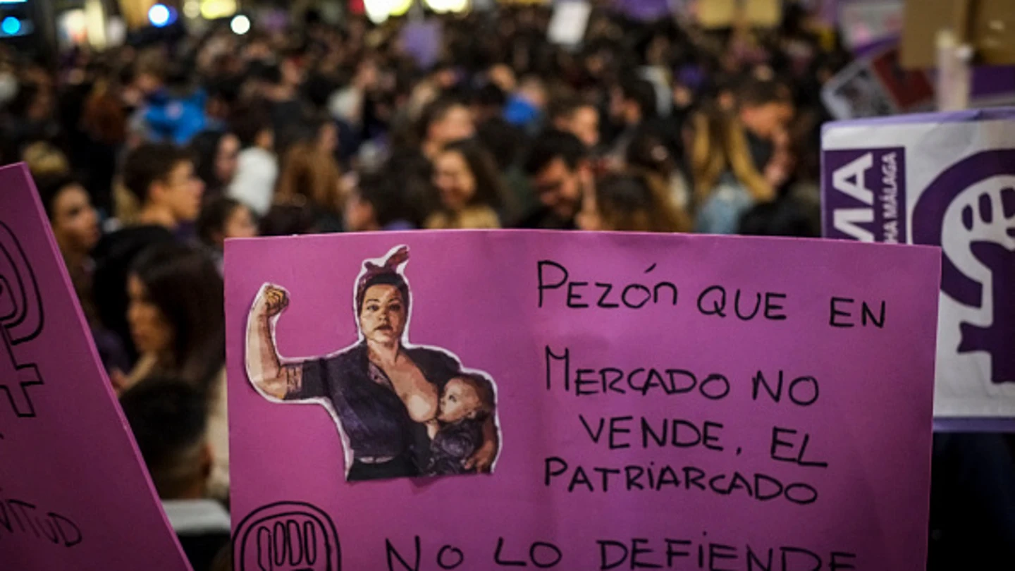 Manifestación del 8M en Málaga. Manifestación del 8M en Málaga.