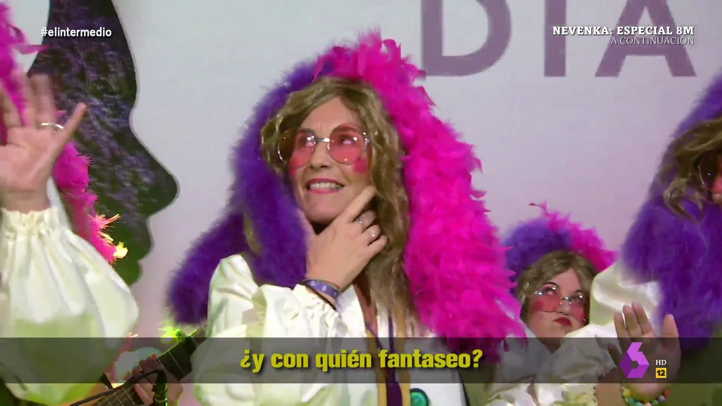 La reivindicación de la chirigota Cadiwoman en El Intermedio: "No soy la madre perfecta, la amante dispuesta" La reivindicación de la chirigota Cadiwoman en El Intermedio: "No soy la madre perfecta, la amante dispuesta"