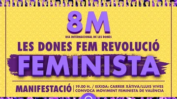 Manifestaciones 8M Valencia: horarios, recorridos y cómo llegar en transporte público
