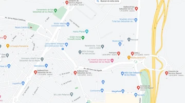 Captura de las gasolineras en Google Maps
