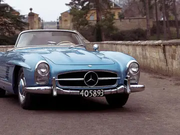 El Mercedes 300 SL de Fangio, a subasta El Mercedes 300 SL de Fangio, a subasta